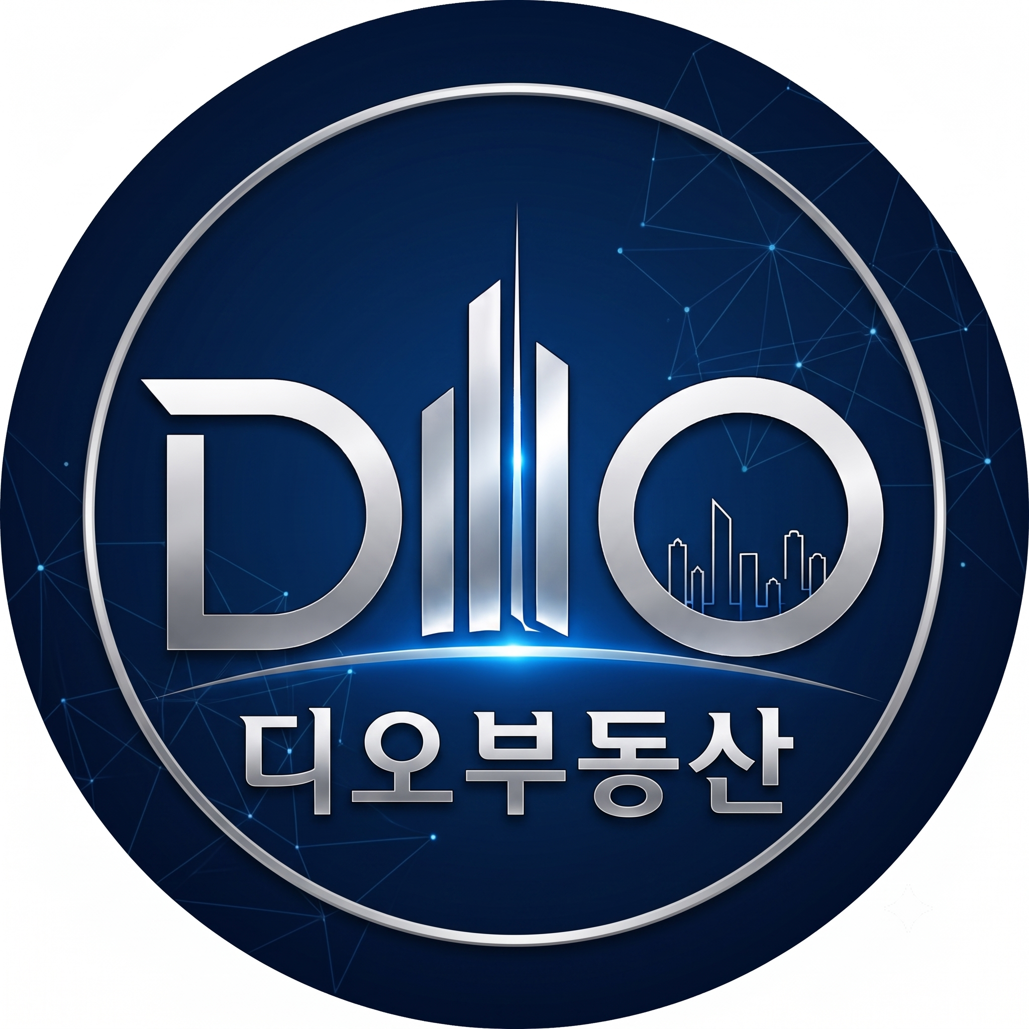 디오부동산 로고